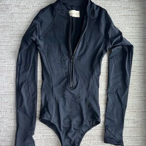 Black Long Sleeve One Piece